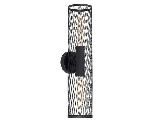 Aplica Sus/jos Redcliffe E27, Negru