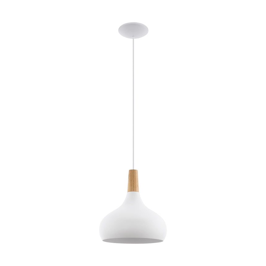 Pendul Sabinar, 96982, E27, Alb-Maro, Ø280, 60W