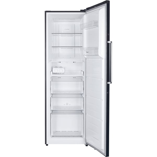 Congelator Candy CFF 1854 DX, 274 l, No Frost, SuperFreezing, Clasa E, H 180 cm, Inox