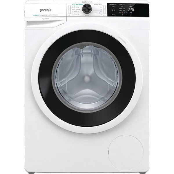 Masina de Spalat Rufe Frontala GORENJE WEI74SBDS, WaveActive, 7 kg, 1400rpm, Clasa B, Alb