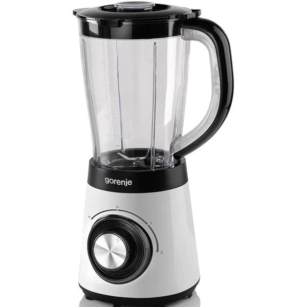 Blender GORENJE B501LBW, 1.5l, 500W, 2 trepte viteza, Alb-Negru