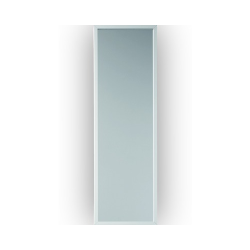 Oglinda de perete cu rama alba Strato Line 30x100 cm