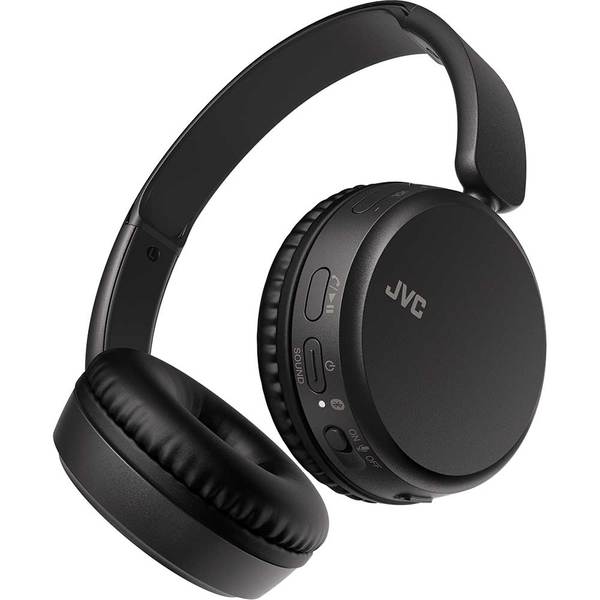 Casti audio On-Ear JVC HA-S36W-B-U, Bluetooth, Autonomie 35h, microfon, Negru