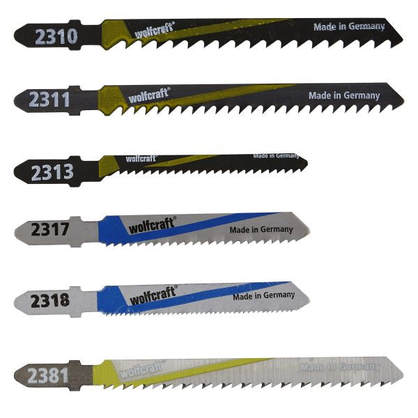 Set de lame pentru ferastrau pendular Wolfcraft 2358000