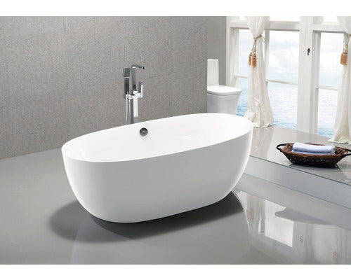 Cada de Baie Ovala Freestanding Egg 160, Acril, 80x160x58 cm, Alb