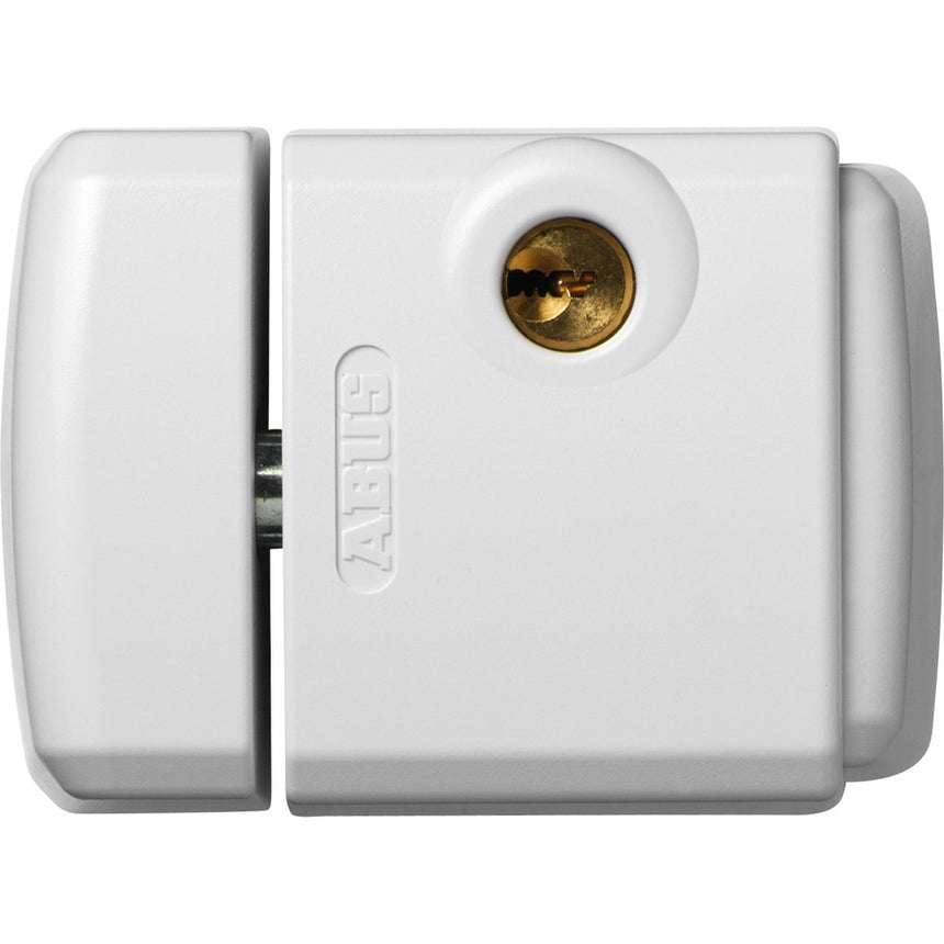 Sistem inchidere suplimentar ferestre Abus FTS3003, cu cheie, material otel, culoare alb