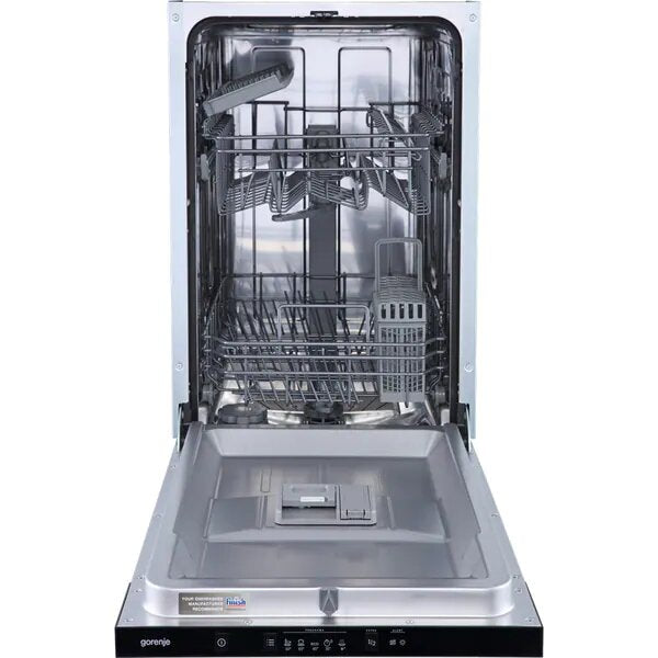Masina de spalat vase, Gorenje GV520E15, Complet incorporabila, 9 locuri, 45 cm, Clasa energetica E, Alb