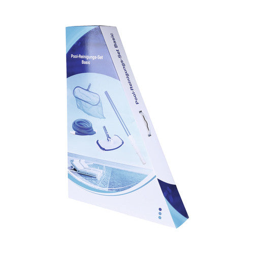 Set de curatare piscina, perie, plasa si maner telescopic