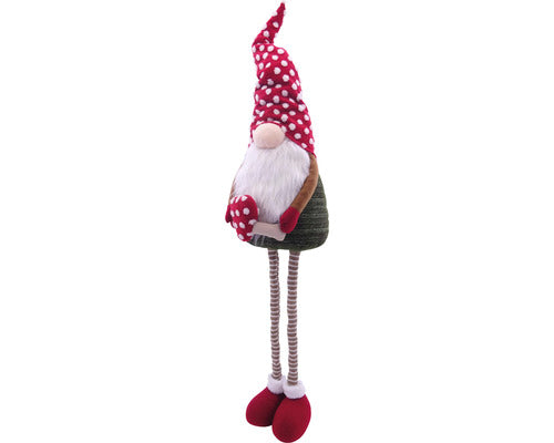 Decoratiune Lafiora Mos Craciun Din Plus H 157 Cm Rosu