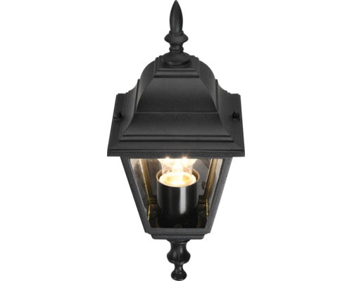 Aplica Felinar In Sus Livenza E27 Max. 1x40w, Pentru Exterior Ip44, Negru Mat