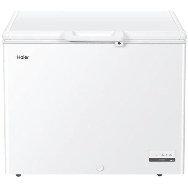 Lada frigorifica Haier HCE301E, 300 l, Clasa E, Control electronic, Lumina LED, Alb