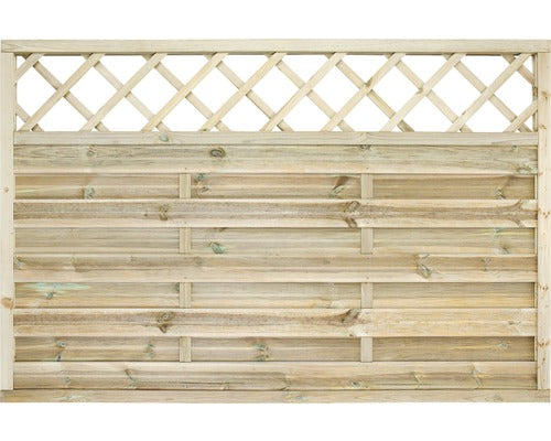Element De Gard Molina Cu Pergola 180x120 Cm Impregnat In Autoclava