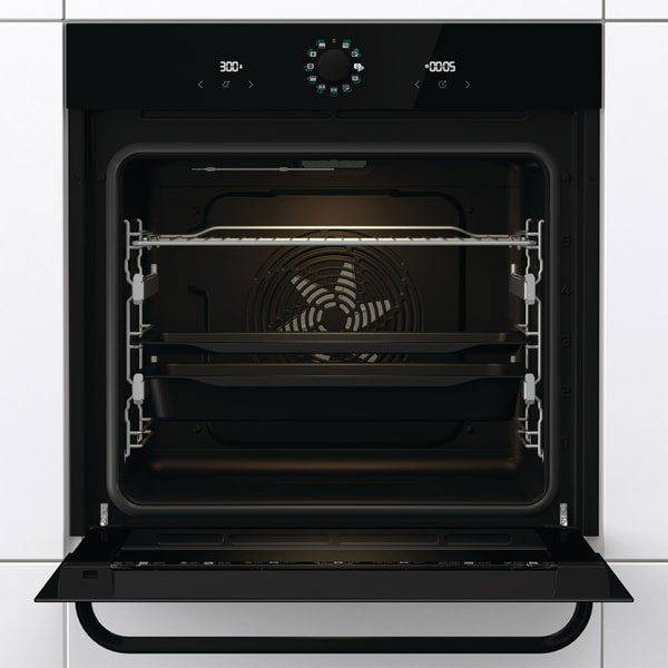 Cuptor incorporabil, Gorenje, clasa energetica A, 77 l, 300 °C, negru