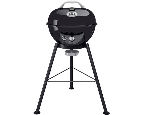 Gratar Pe Gaz Outdoorchef Chelsea 420g 1 Arzator 4, 3 Kw Suprafata De Gatire Ø 42 Cm cu Termometru Integrat In Capac, Tava De Colectare Grasime