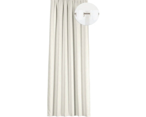 Draperie Cu Inele Tyler Bej 140x245 Cm