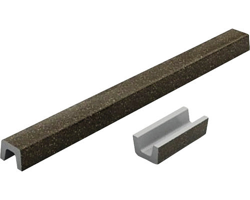 Prag cabina dus drept din granixit 90 cm Brownie