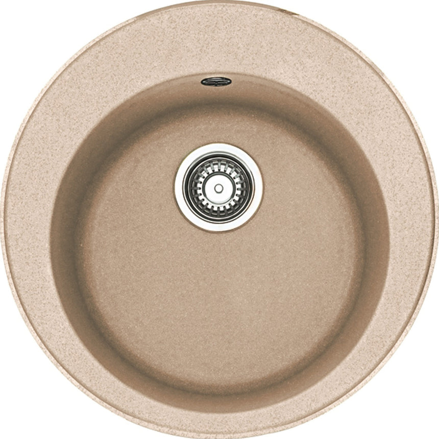 Chiuveta bucatarie Franke ROG 610, fragranite, Diametru 510mm, adancime cuva 185mm, Avena