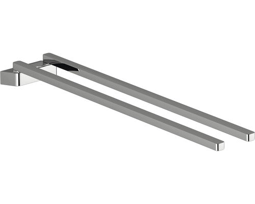 Suport prosop baie Ravak 10°, cu 2 brate rotative 42 cm, crom lucios