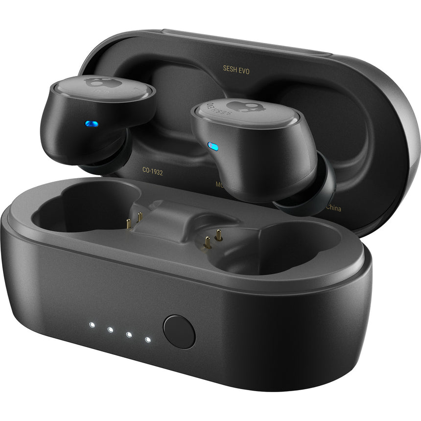 Casti Audio In Ear Skullcandy Sesh Evo, True Wireless, Bluetooth, Microfon, Autonomie 5 ore, Black