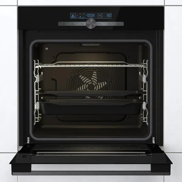 Cuptor Incorporabil HISENSE BSA65334PG, Electric, Autocuratare pirolitica, 77 l, Clasa A+, Negru