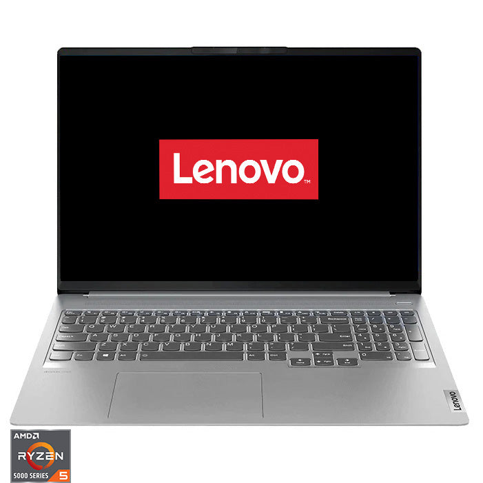 Laptop Lenovo IdeaPad 5 Pro 16ACH6 cu procesor AMD Ryzen 5 5600H, 16", WQXGA, 16GB, 512GB SSD, NVIDIA GeForce GTX 1650 4GB, No OS, Cloud Grey