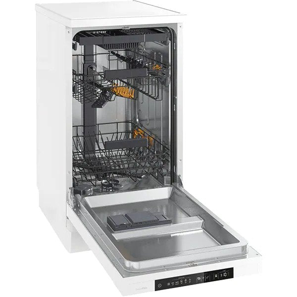 Masina de spalat vase Gorenje GS541D10W, 11 seturi, 5 programe, Clasa D, 45 cm, Alb