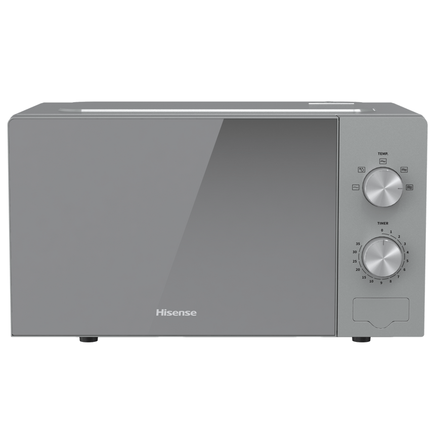 Cuptor cu microunde HISENSE H20MOMP1, 20 litri, 700 W, argintiu
