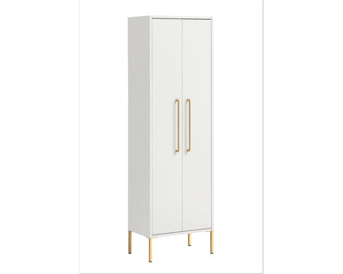 Dulap Baie Sarah 450, 2 Usi, PAL, 46,2x154,7 cm, Alb