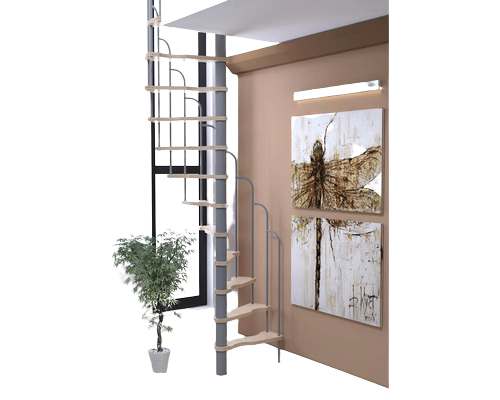 Scara Kronos De Interior In Spirala 60x120 Cm Fag Multiplex