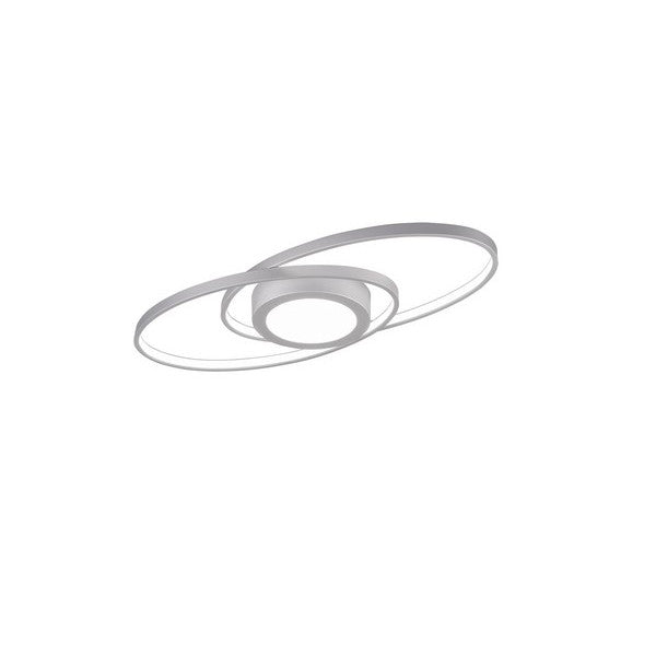 Plafoniera de iluminat, RL, Metal, Lumina LED, Argintiu