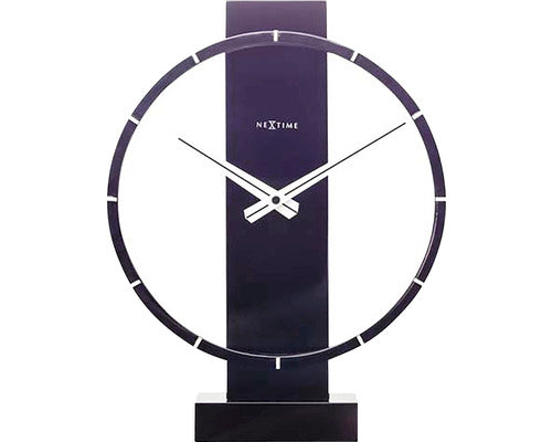 Ceas De Masa Nextime Carl Negru 34x27 Cm