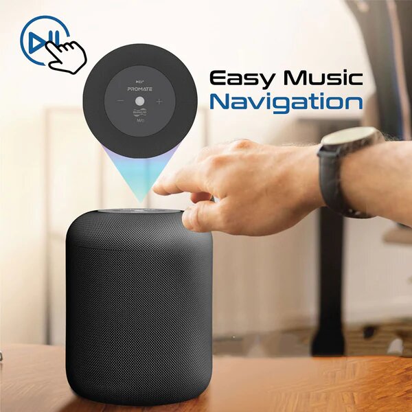 Boxa Portabila PROMATE Boom-10, Bluetooth, MicroSD, Negru