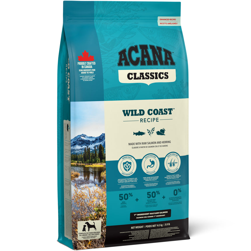 Hrana uscata pentru caini Acana Clasic Wild Coast, 14.5 kg