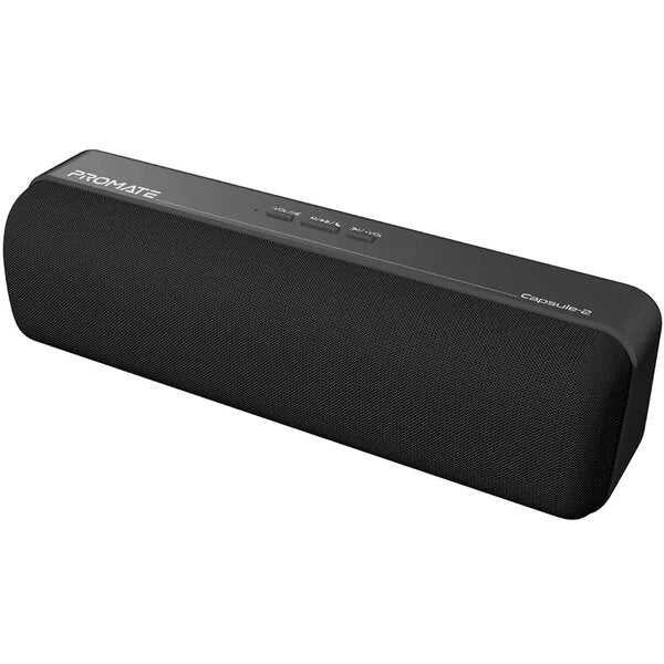 Boxa Portabila PROMATE Capsule-2, Bluetooth, MicroSD, Negru