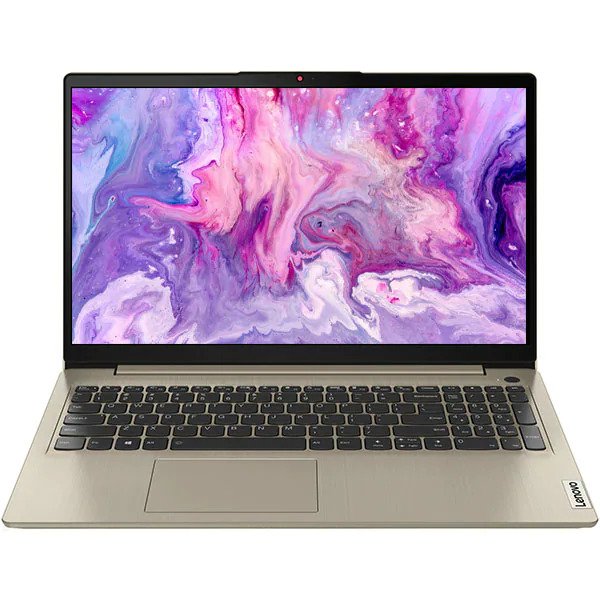 Laptop Lenovo IdeaPad 3 15ITL6 cu procesor Intel® Core™ i3-1115G4 pana la 4.10 GHz, 15.6", Full HD, 4GB, 256GB SSD, Intel UHD Graphics, No OS, Sand