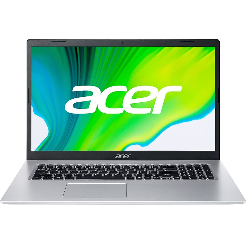 Laptop ACER Aspire 5 A517-52G-57FS, Intel Core i5-1135G7 pana la 4.2GHz, 17.3" Full HD, 16GB, SSD 512GB, NVIDIA GeForce MX450 2GB, Free DOS, Argintiu