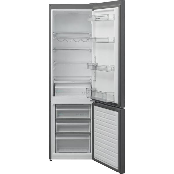 Combina Frigorifica SHARP SJ-FBB05DTXLE-EU, 288 l, H 180 cm, Clasa E, Inox