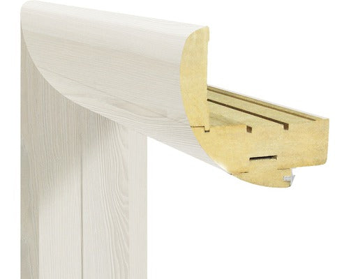 Laterale Toc Classen Arcus Frasin Alb 203,5 Cm Dreapta 3 Balamale (Necesita Capac Toc)