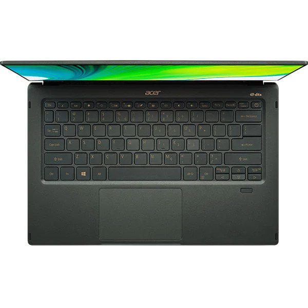 Laptop ACER Swift 5 SF514-55GT-79GL, Intel Core i7-1165G7 pana la 4.3GHz, 14" Full HD, 16GB, SSD 1TB, NVIDIA GeForce MX350 2GB, Windows 10 Pro, Verde Inchis