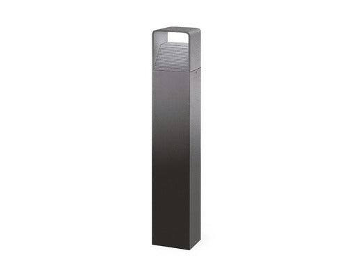 Stalp Pitic Cu Led Integrat Doninni 6, 2w 550 Lumeni, 80 Cm, Pentru Exterior Ip44, Antracit