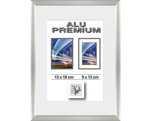 Rama Foto Aluminiu Duo Argintiu 13x18 Cm