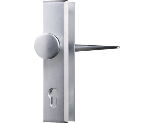 Manere Mobil/fix Cu Sild Usa Intrare Abus Bp90f1 90/240 Mm, Pentru Cilindru, Argintiu