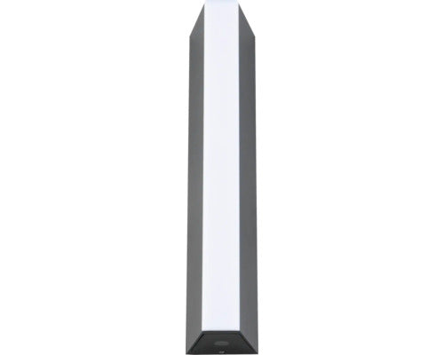 Aplica cu LED integrat Marne 18W 1800 lumeni, pentru exterior IP65, antracit