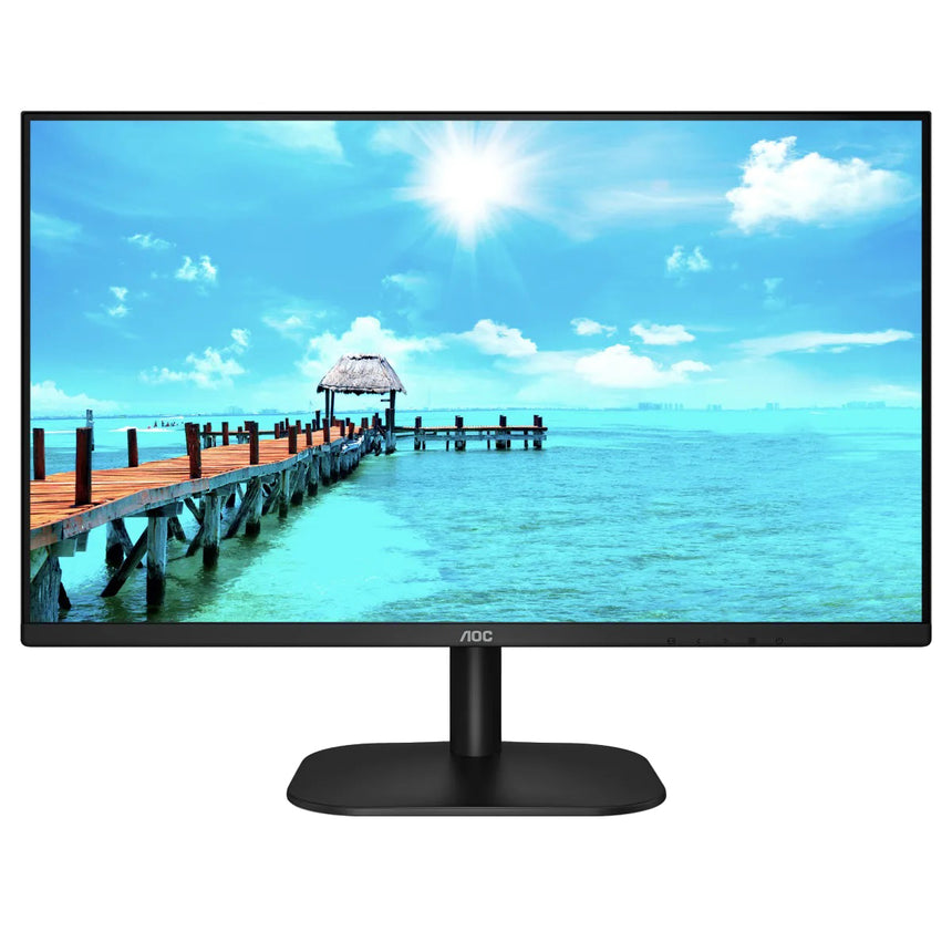 Monitor AOC LED IPS 27'', Full HD, 75Hz, 4ms, AdaptiveSync, HDMI, DVI, VGA, 27B2DA