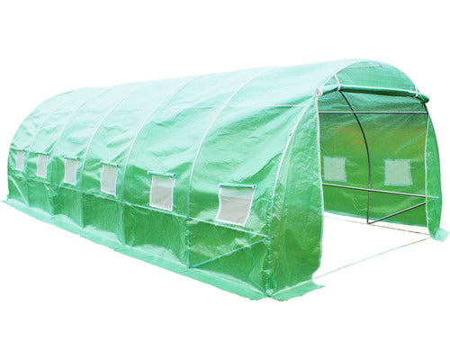 Solar Gradina Habrita Cu Cadru Metalic 300x600 Cm Verde