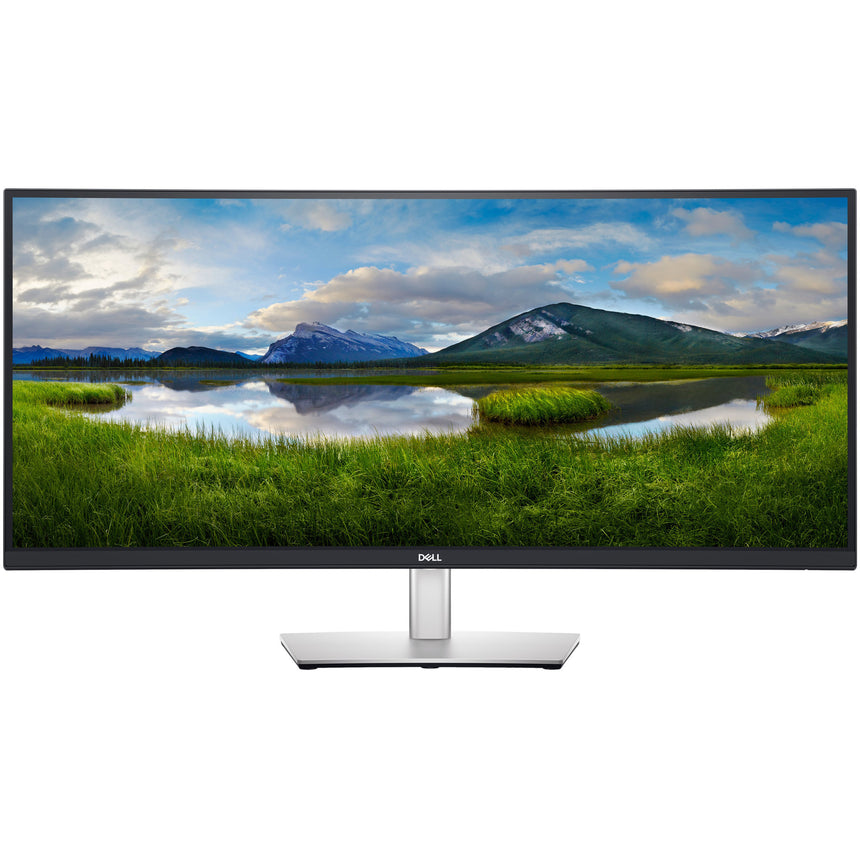 Monitor Curbat WLED DELL 34'' WQHD, USB-C, Display Port, HDMI, Pivot, P3421W