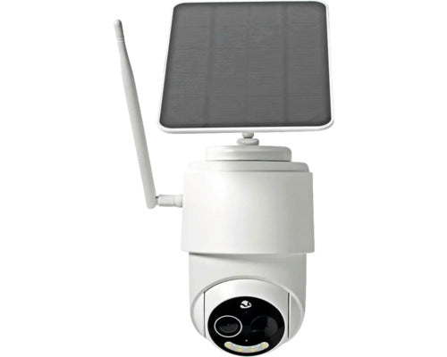 Camera De Supraveghere Nedis Smartlife Full Hd 1080p, Dual Audio, Pentru Exterior Ip65, Conexiune Wifi, Include Panou Solar