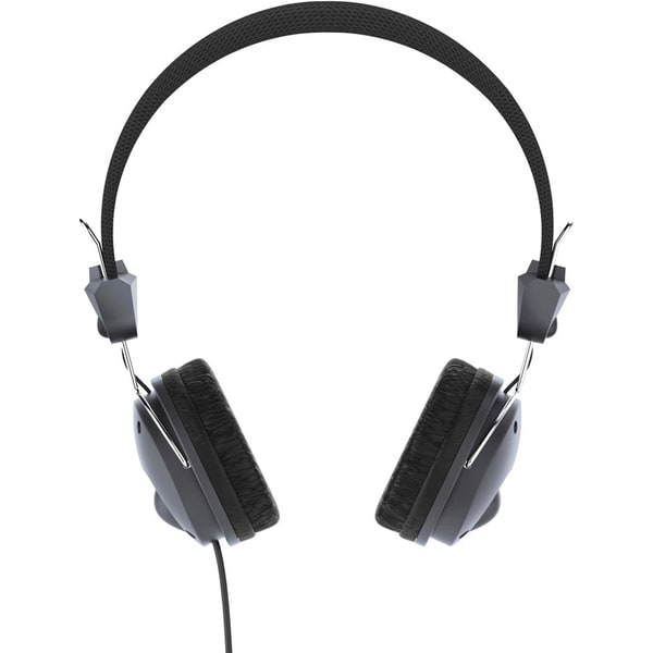 Casti HAMA Fun, cu Fir, On-ear, Microfon, Negru-Gri