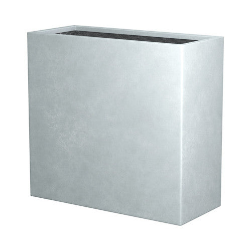Ghiveci Emilia piatra artificiala 80x35x76 cm gri deschis