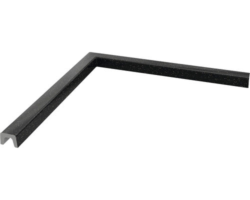 Prag Cabina Dus Unghi Drept din Granixit 80x80 cm Galaxy Black